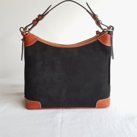 Dooney & Bourke Suede Hobo Handbag Limited Edition - Picture 8 of 12